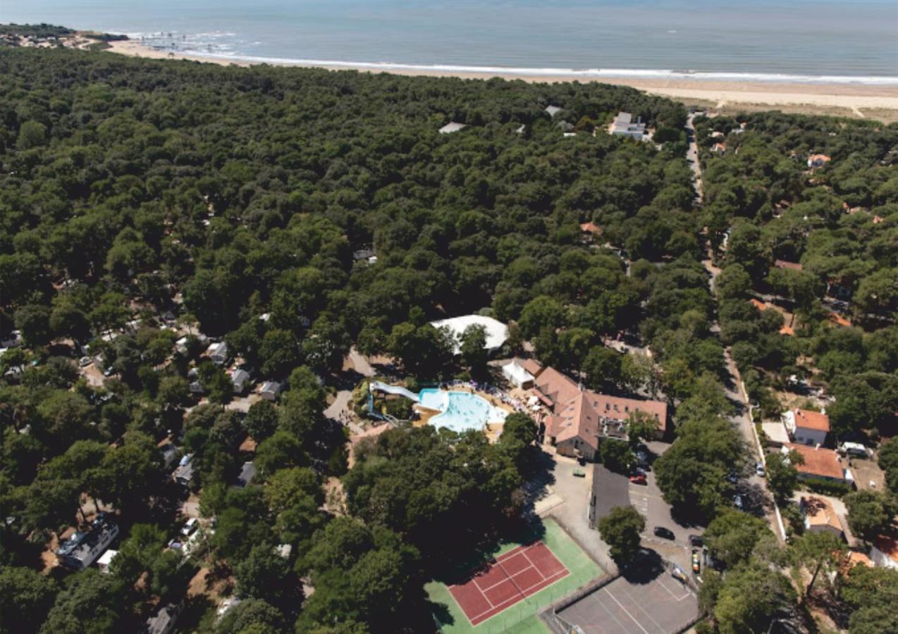 Grand Mobile-Home 45M2 Au Calme Et Au Bord De Mer Saint-Brévin-les-Pins Luaran gambar