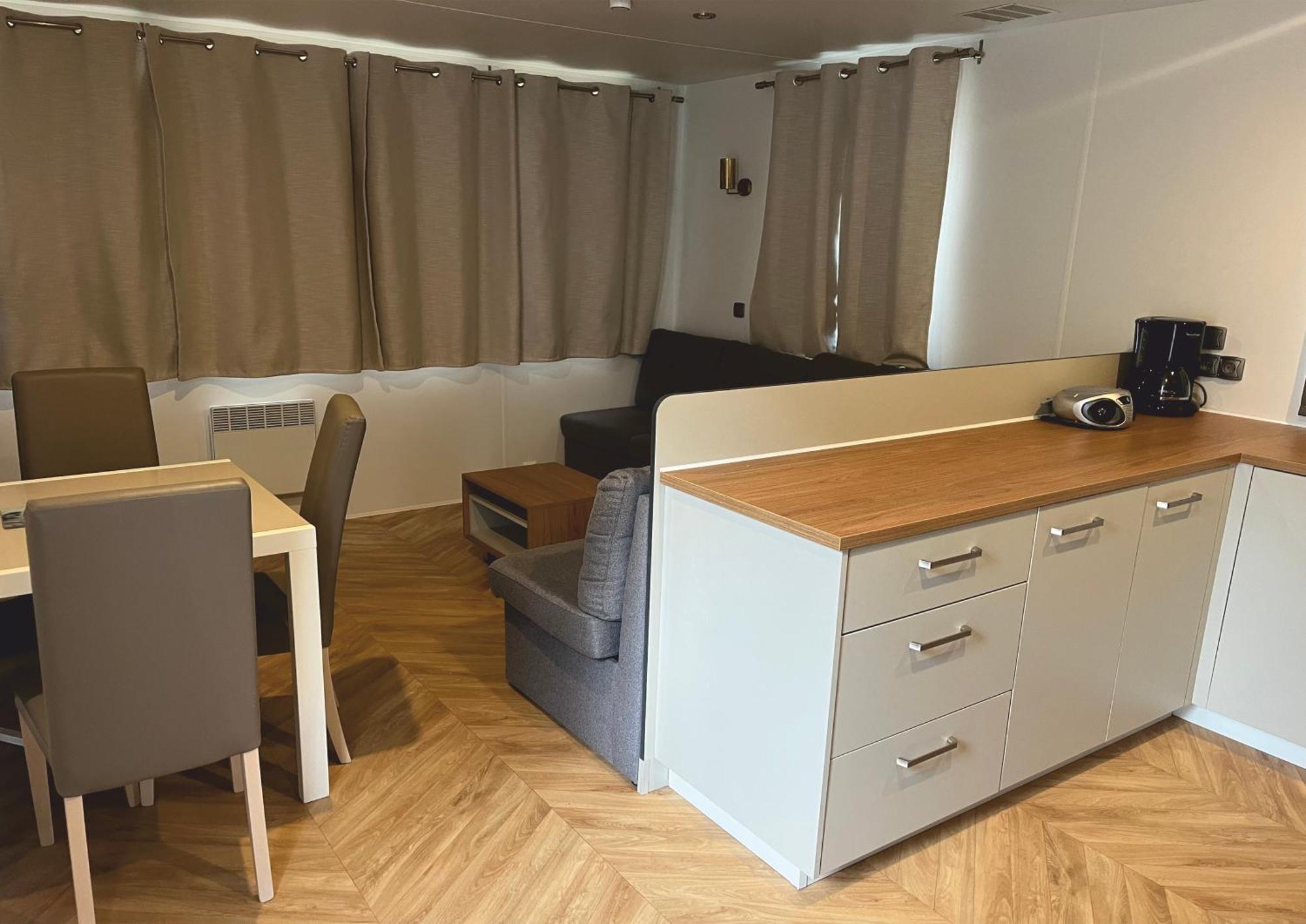 Grand Mobile-Home 45M2 Au Calme Et Au Bord De Mer Saint-Brévin-les-Pins Luaran gambar